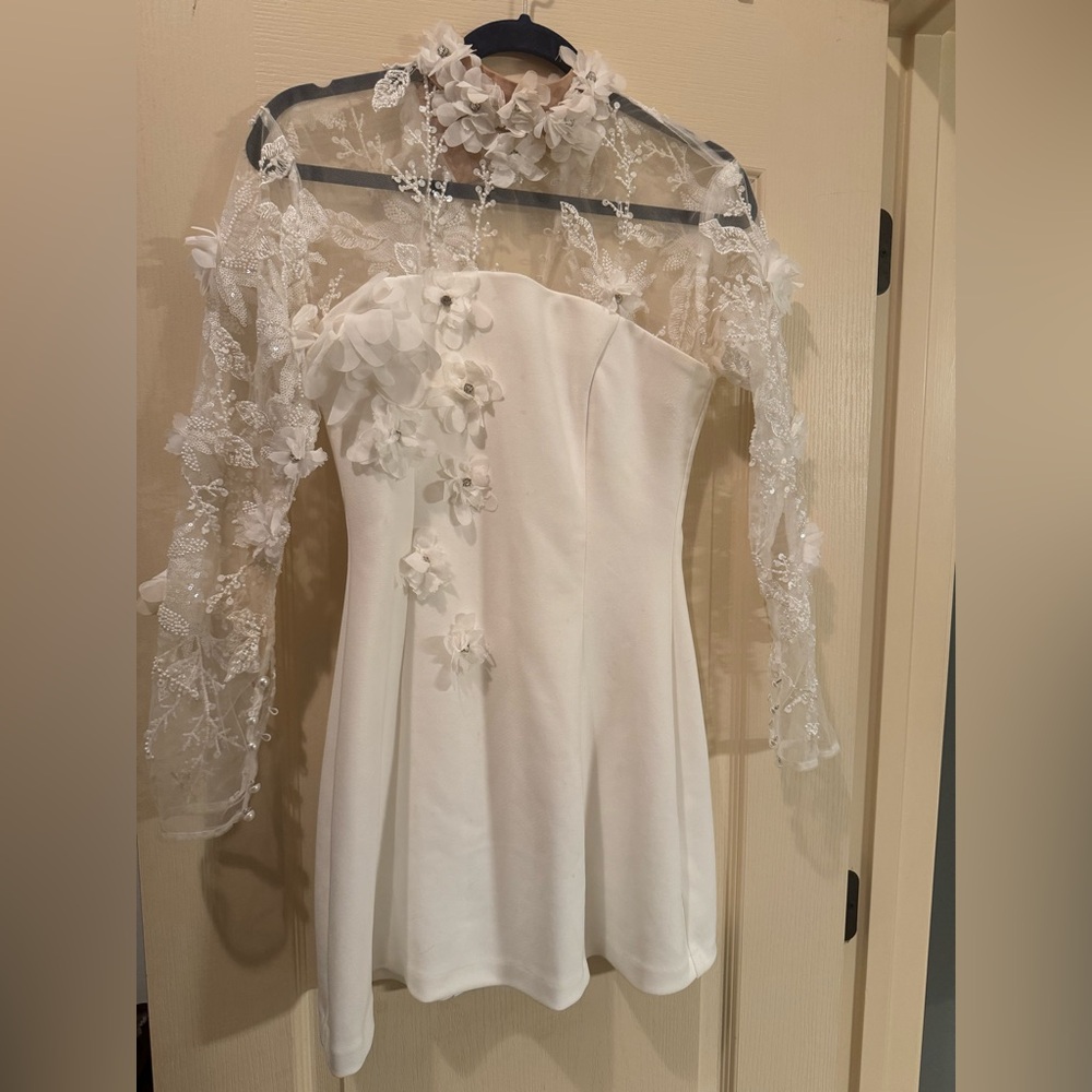 White dress